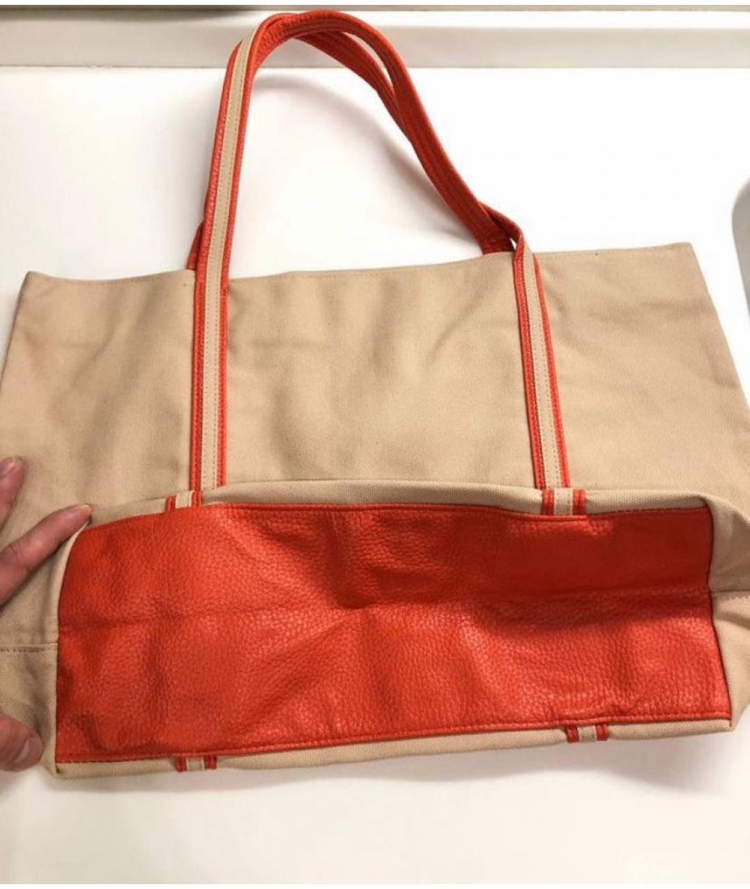 GIVENCHY Бежевая тканевая сумка с короткими ручками, фото 5