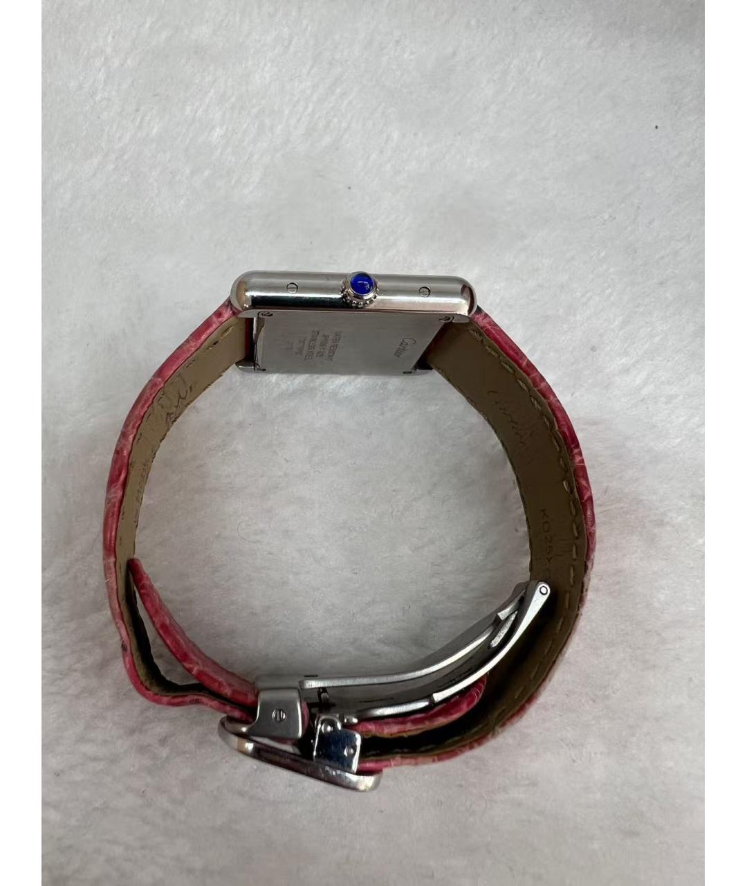 CARTIER Серебряные часы, фото 4