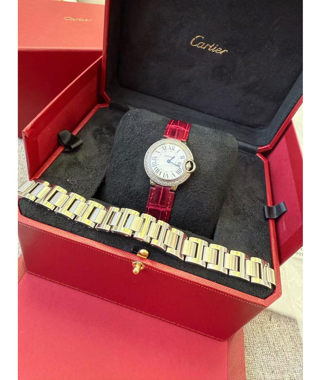 CARTIER Серебряные часы, фото 2