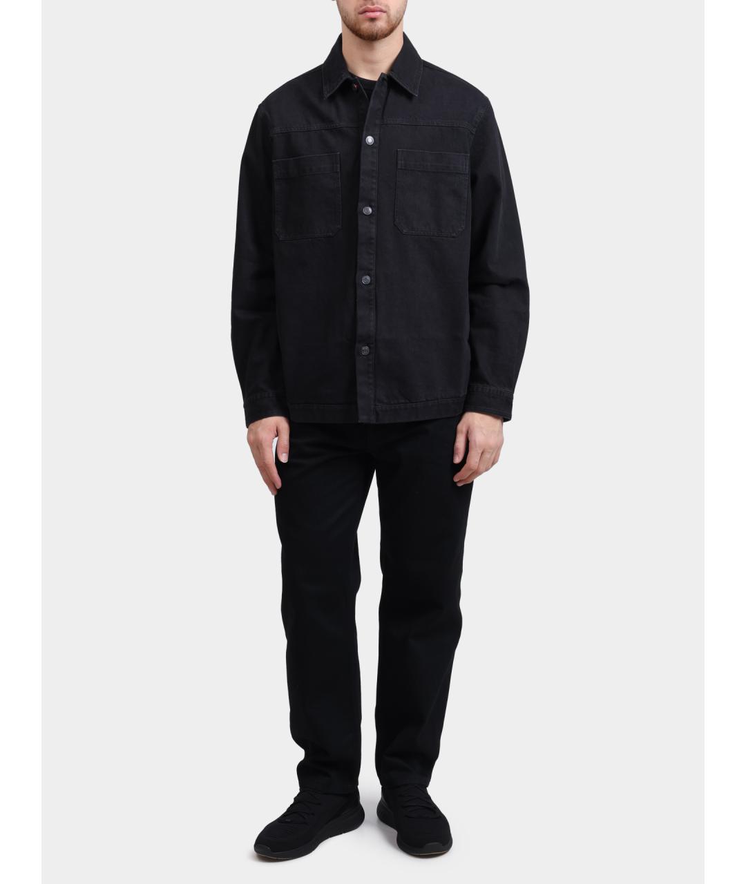HUGO Черная кэжуал рубашка, фото 2