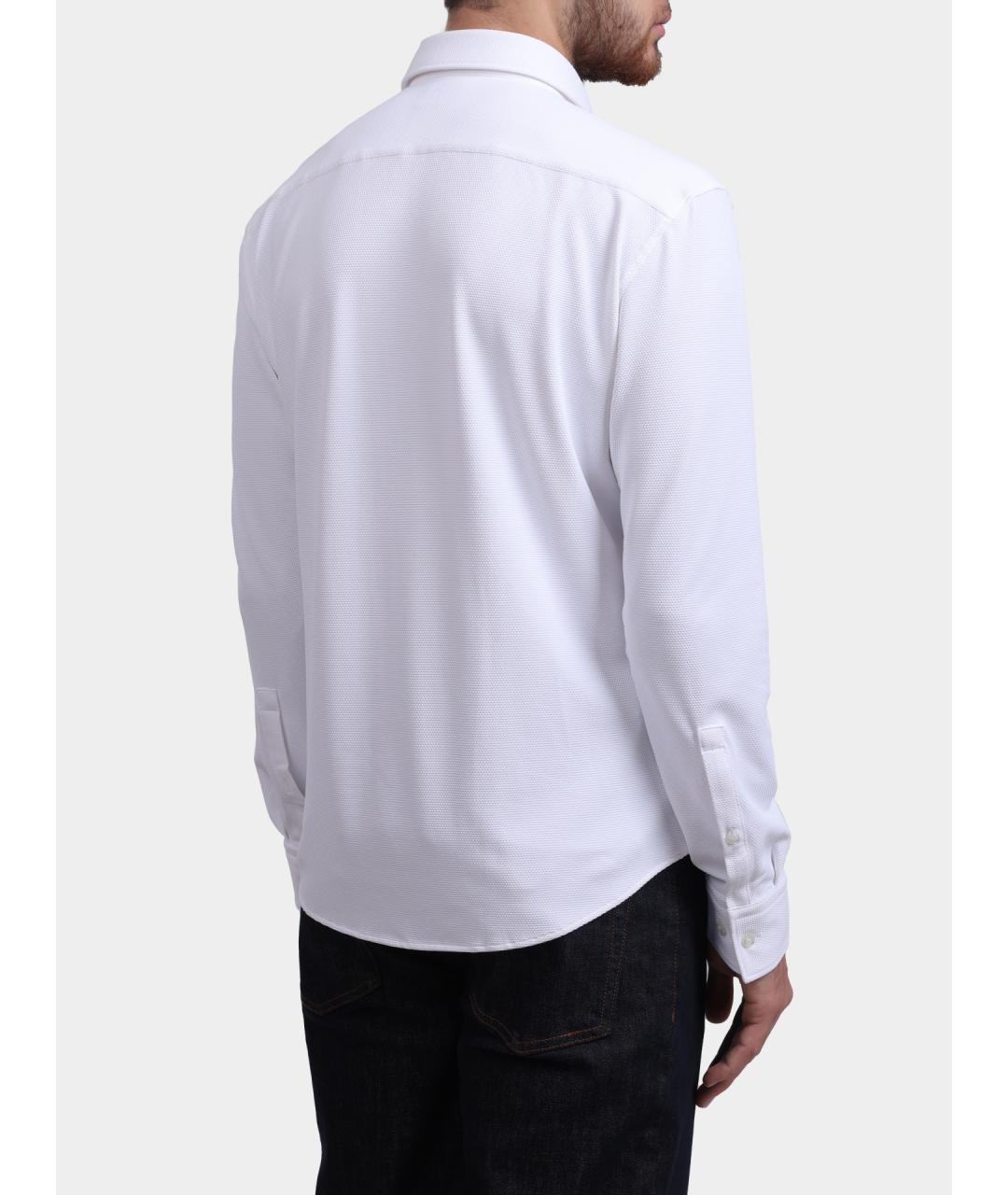 HUGO Белая кэжуал рубашка, фото 5