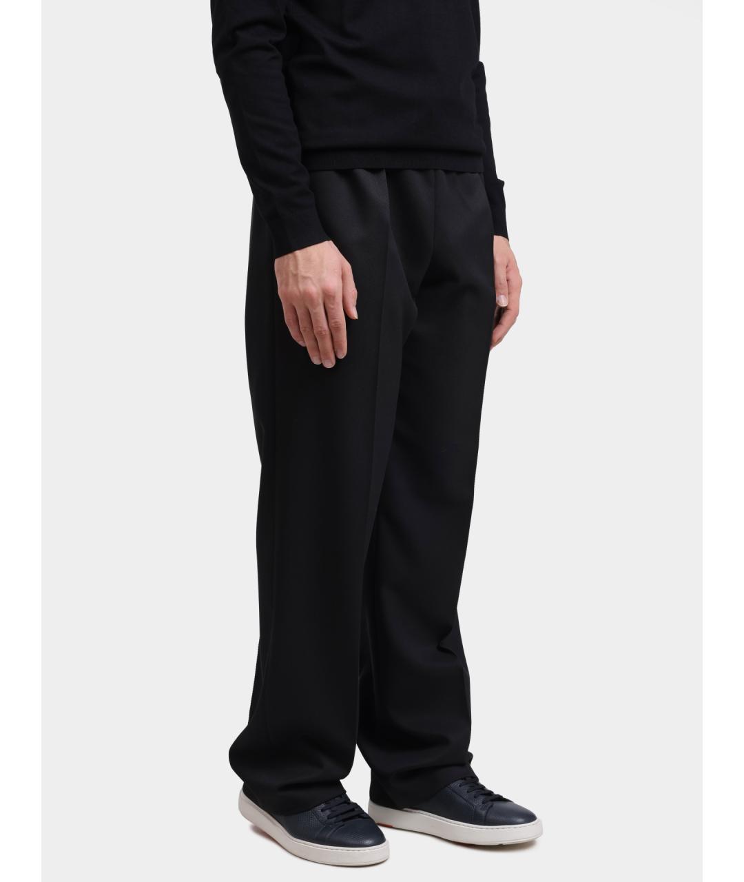 HUGO Черные повседневные брюки, фото 3