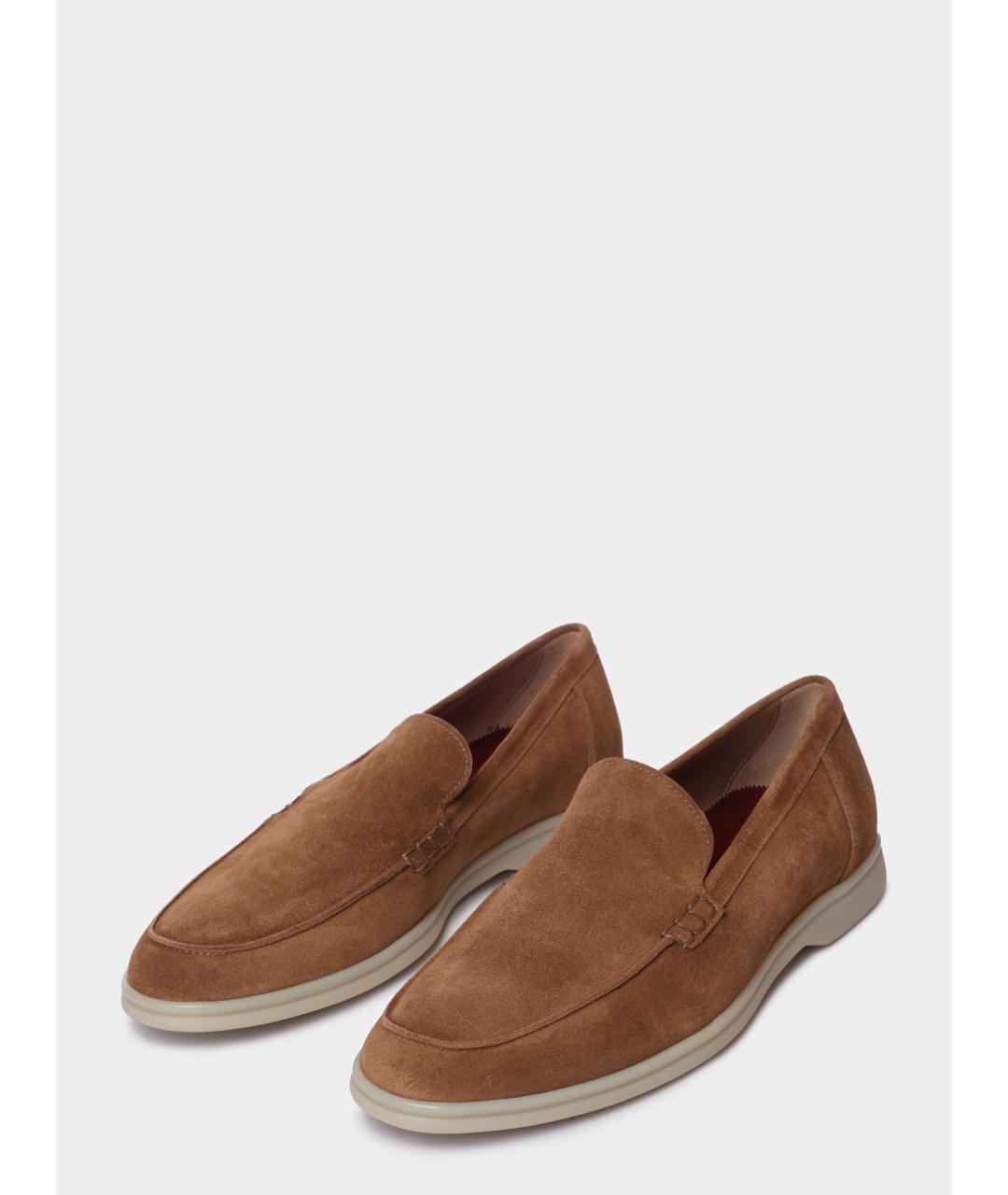 PREMIATA Коричневые кожаные лоферы, фото 2