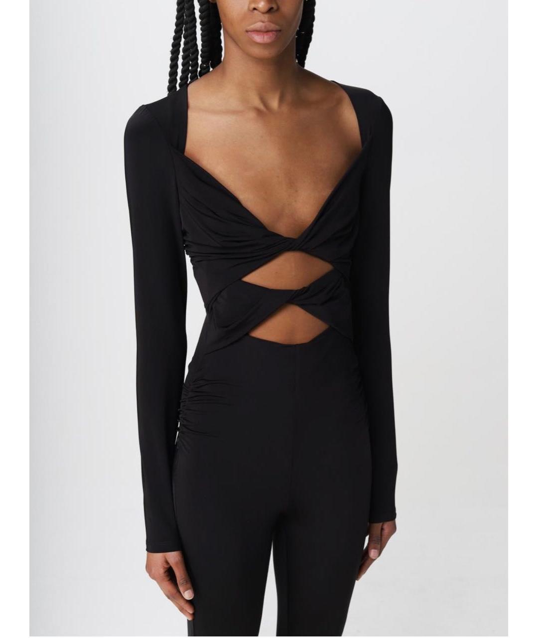 PATRIZIA PEPE Черный комбинезон, фото 5