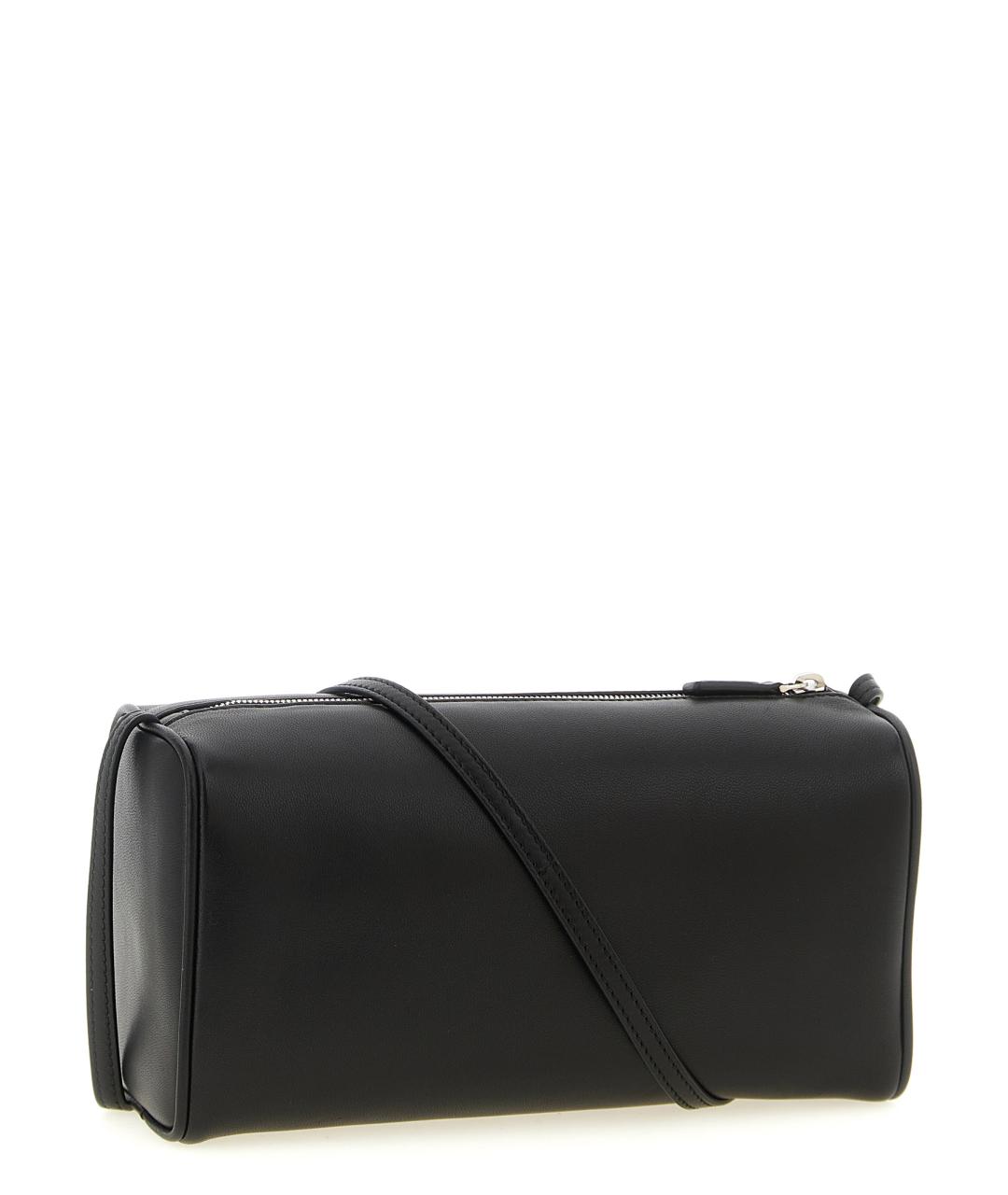 THE ROW Черная кожаная сумка через плечо, фото 2