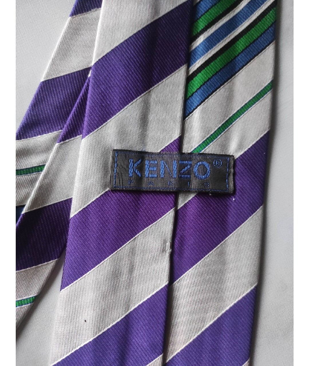 KENZO Мульти шелковый галстук, фото 5
