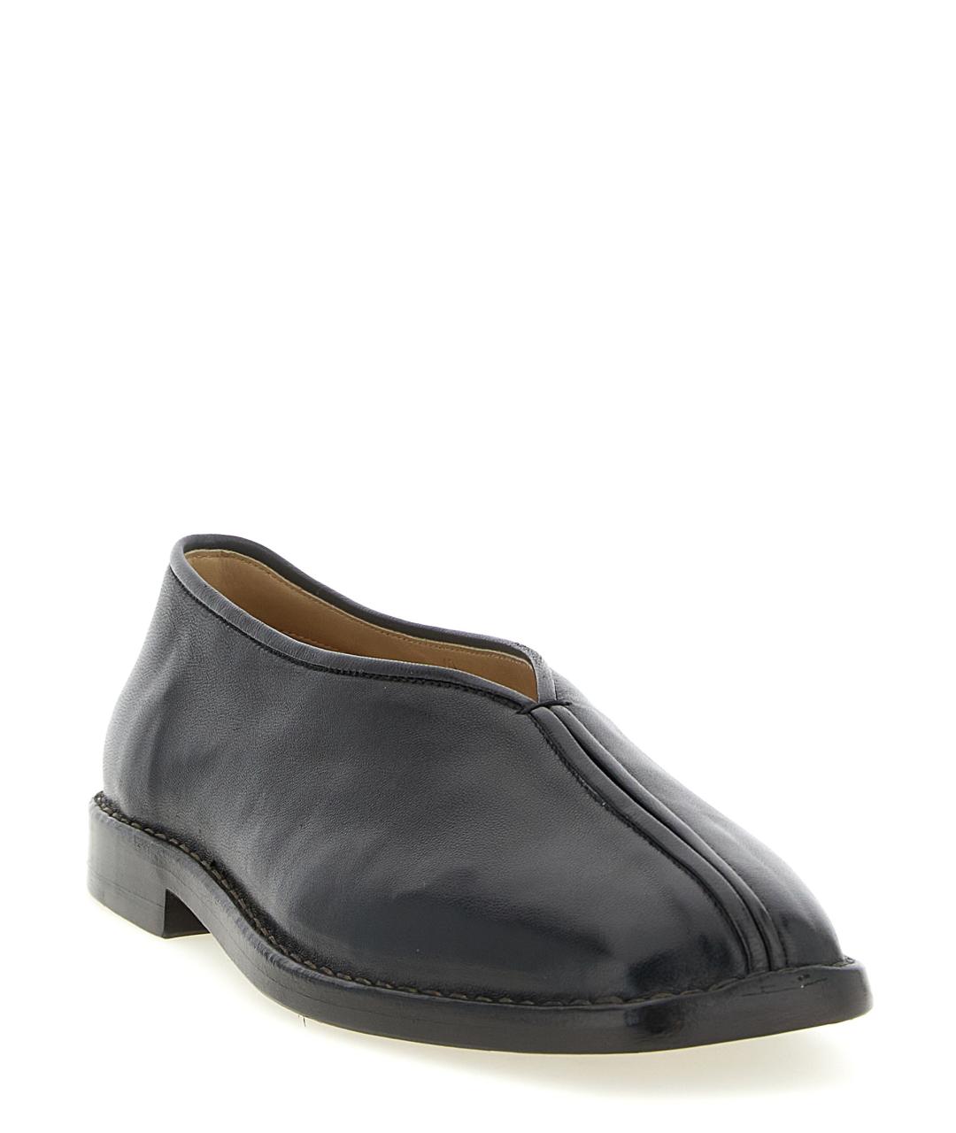 LEMAIRE Коричневые кожаные лоферы, фото 2