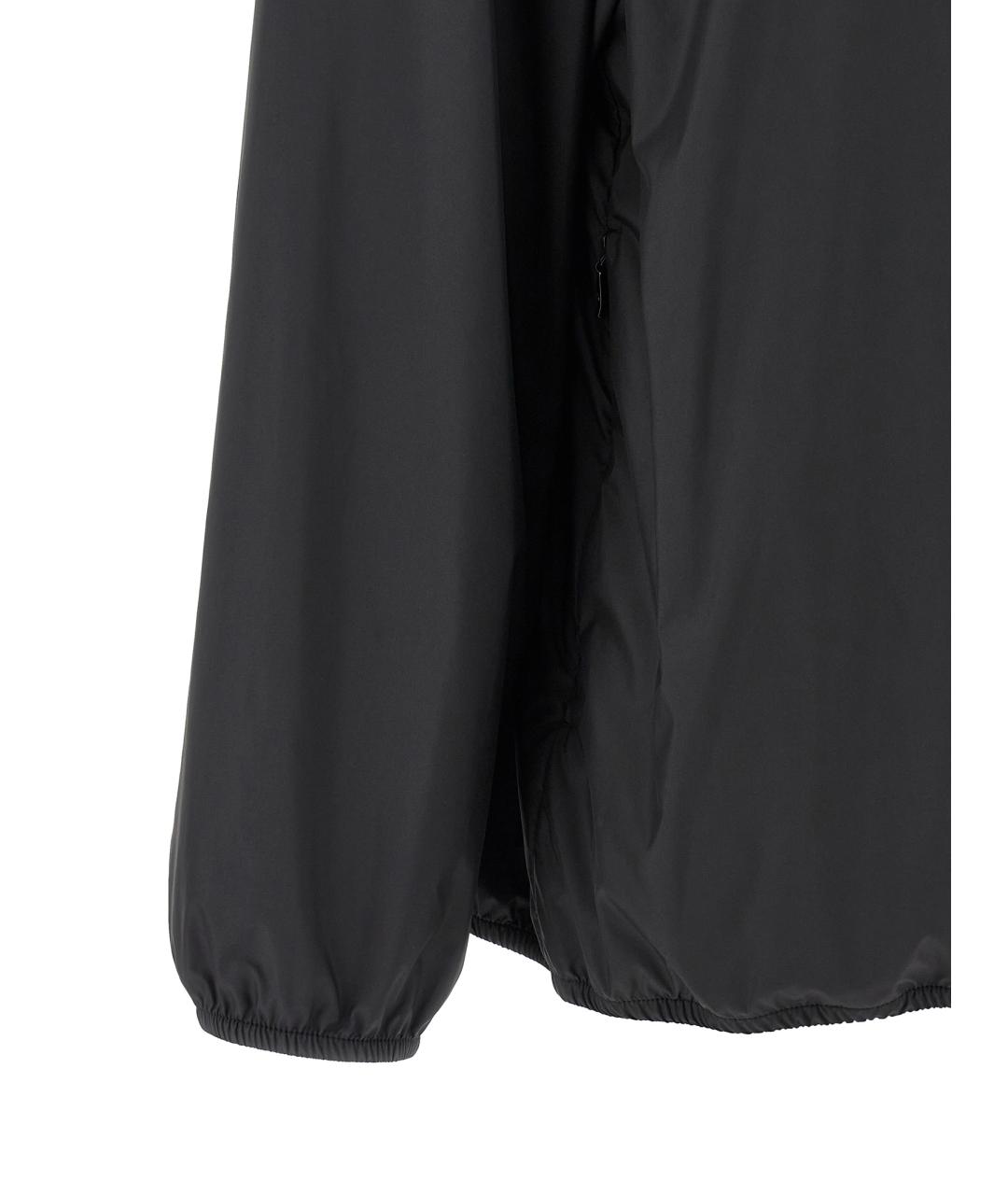 MONCLER Черная полиэстеровая куртка, фото 4