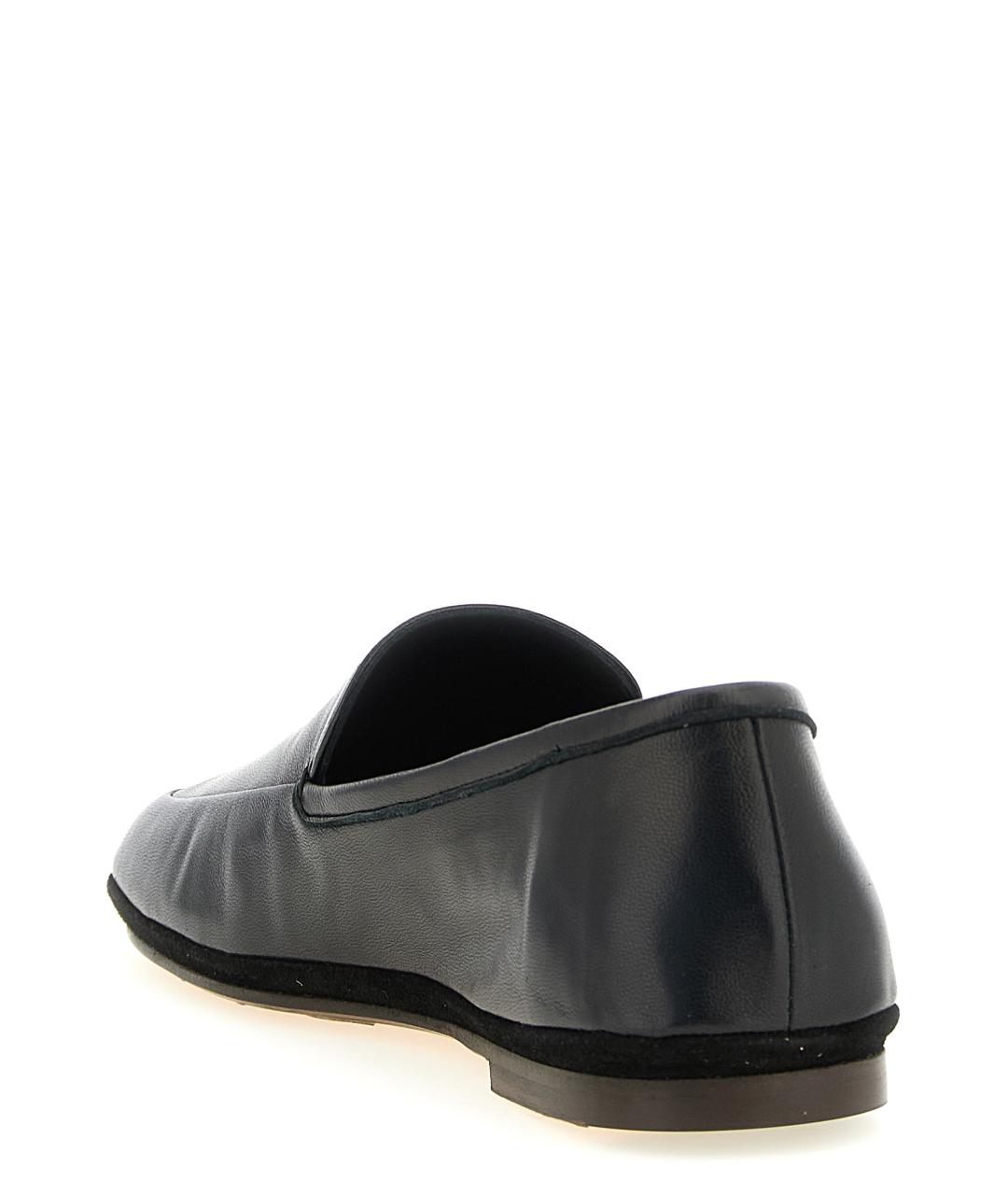 LEMAIRE Черные кожаные лоферы, фото 3