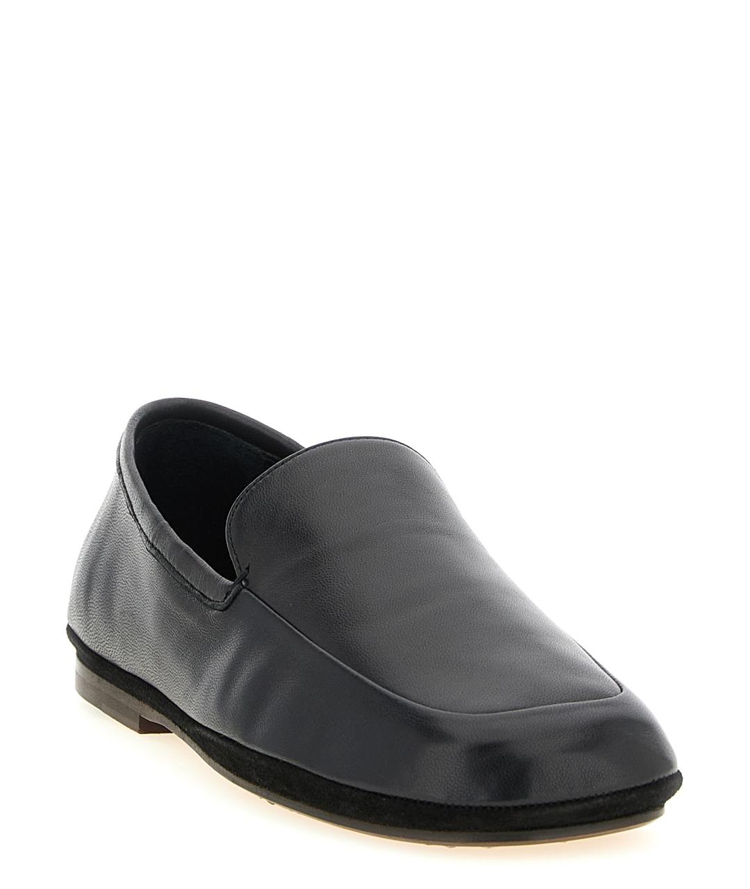 LEMAIRE Черные кожаные лоферы, фото 2