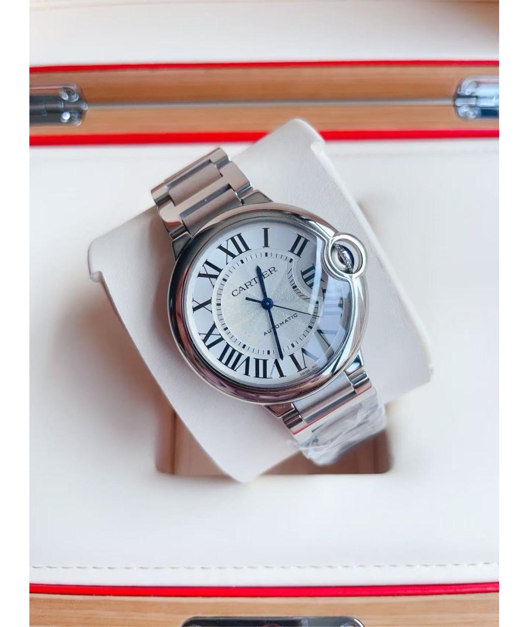 CARTIER Серебряные часы, фото 7