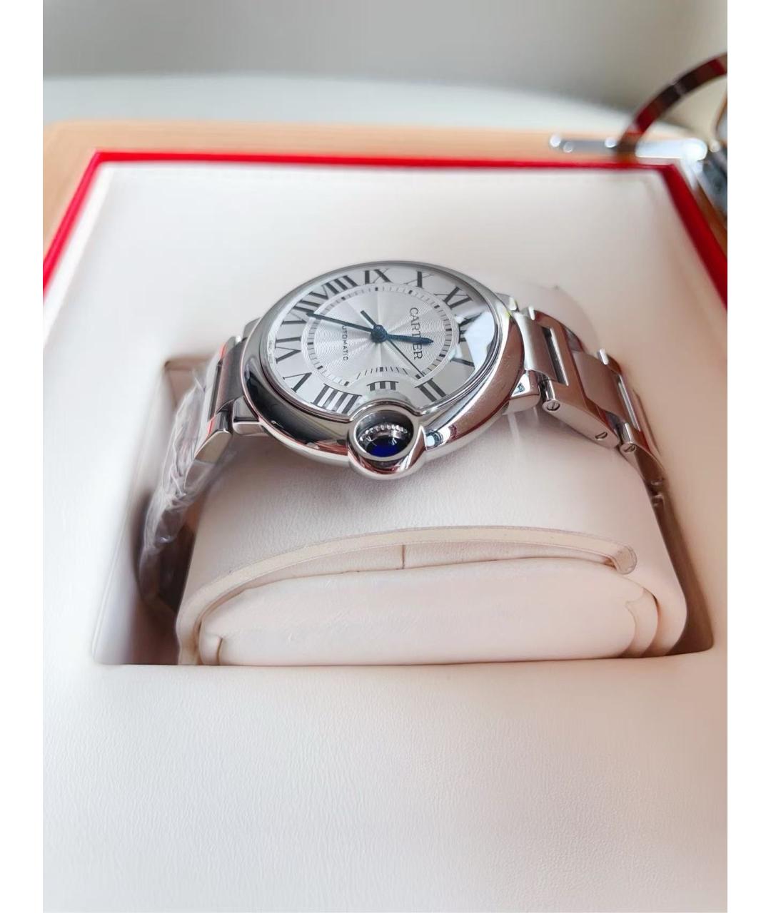 CARTIER Серебряные часы, фото 4