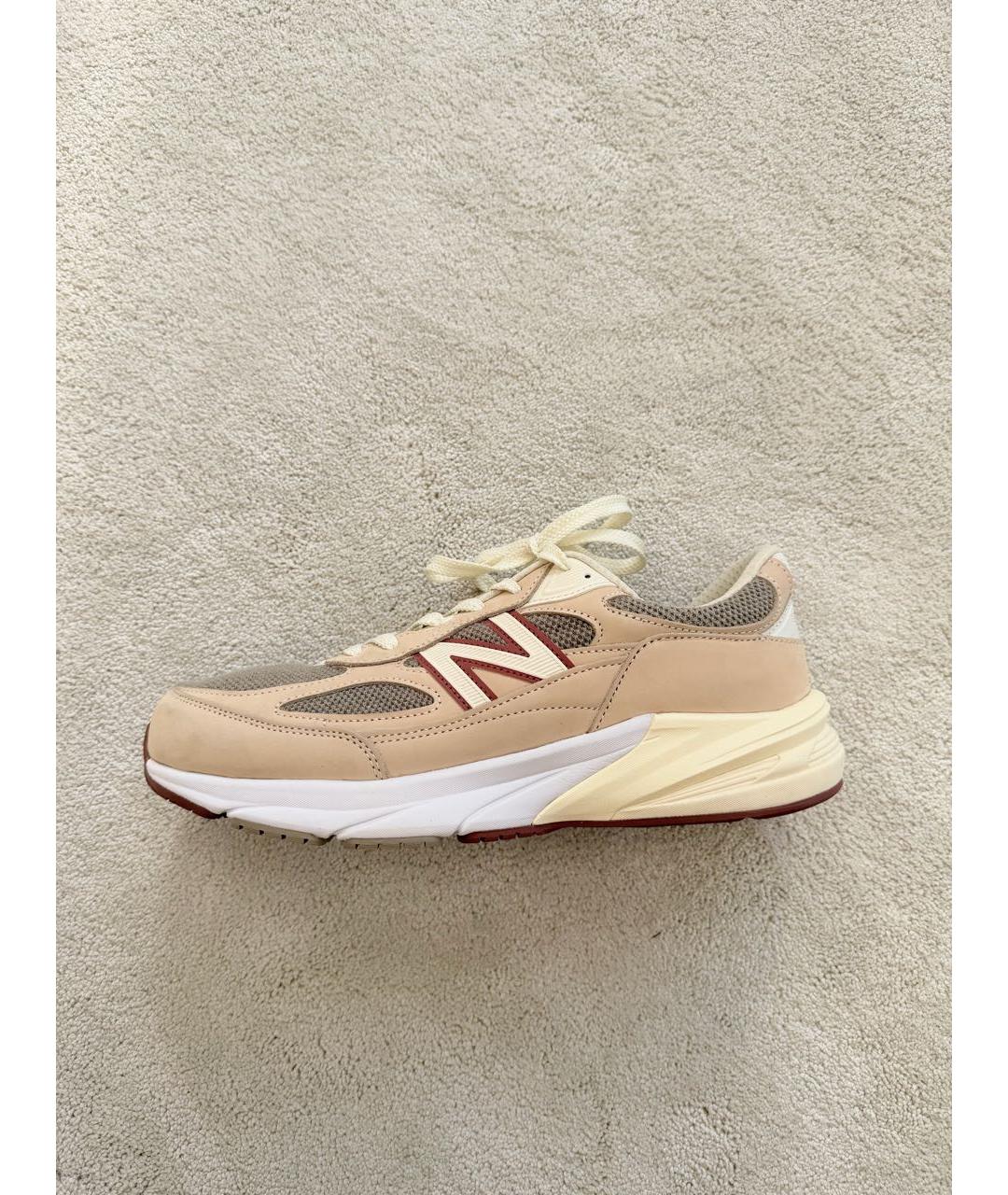 LORO PIANA Бежевые низкие кроссовки / кеды, фото 8