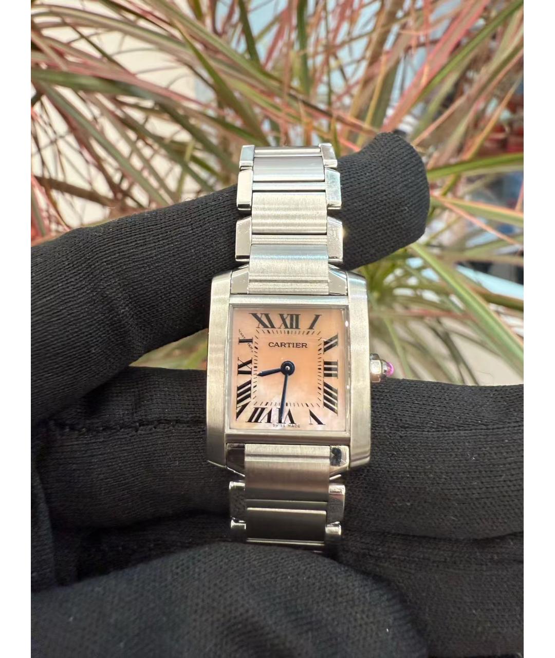 CARTIER Серебряные часы, фото 3