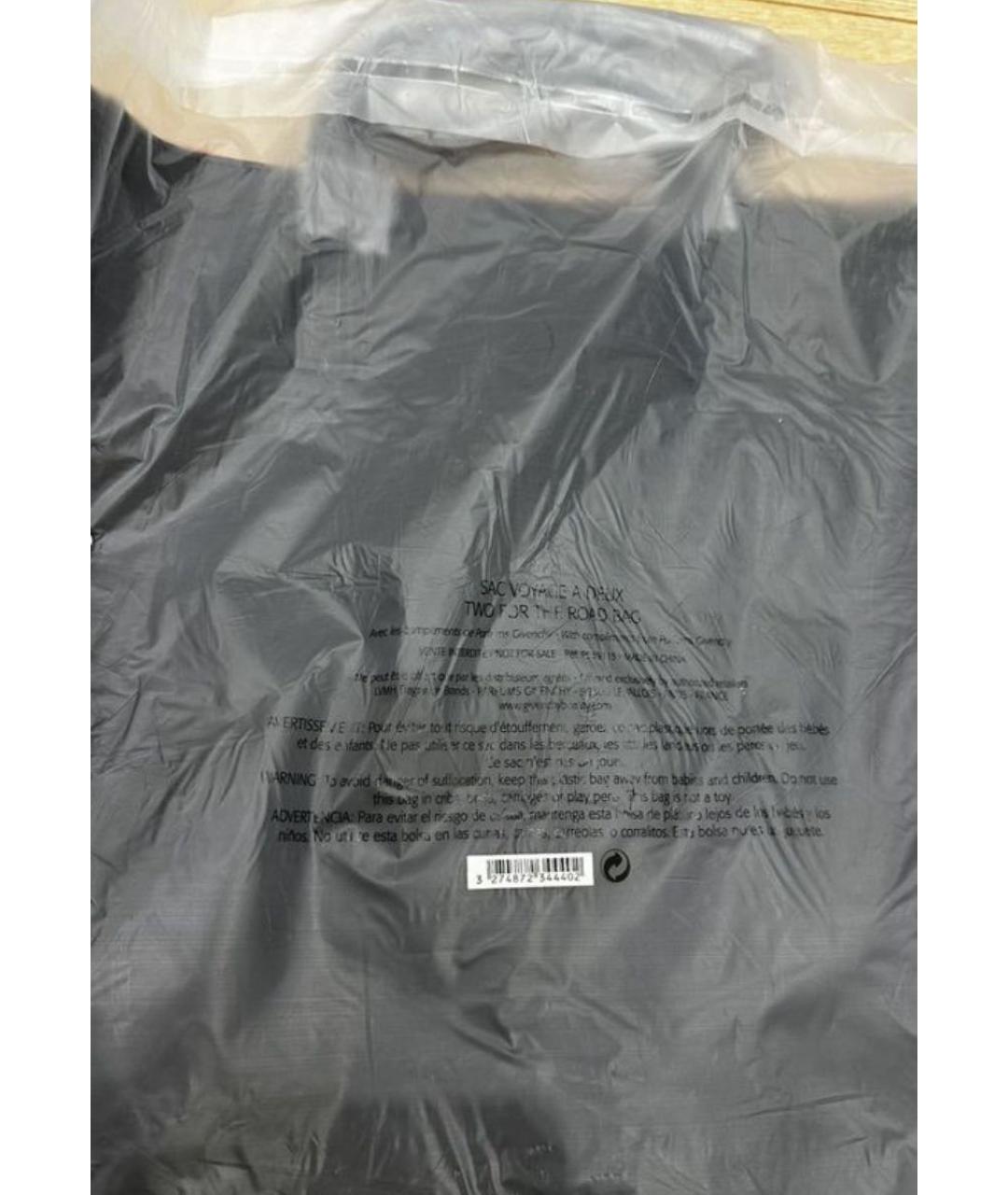 GIVENCHY Черная сумка тоут из искусственной кожи, фото 4