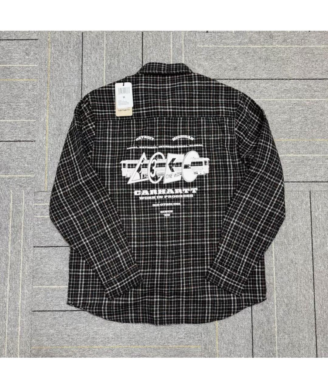 CARHARTT WIP Мульти хлопко-шерстяная кэжуал рубашка, фото 2