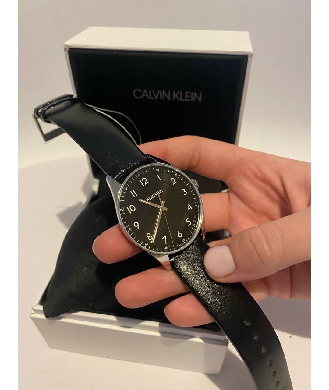 CALVIN KLEIN Черные часы, фото 2