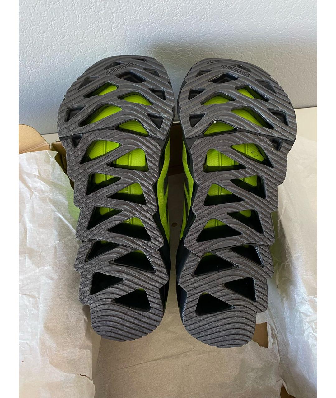 ADIDAS Салатовые текстильные низкие кроссовки / кеды, фото 6