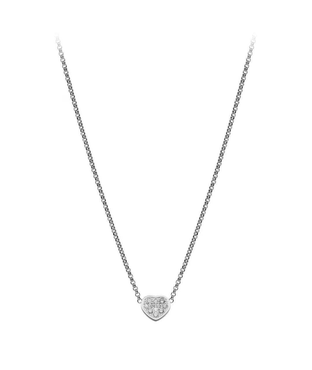 CHOPARD Серебряное колье из белого золота, фото 1