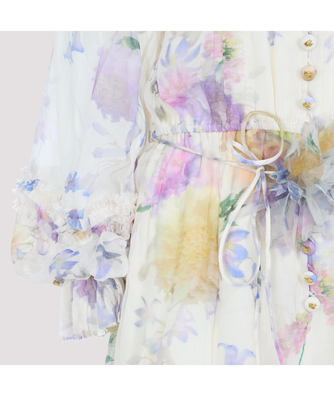 ZIMMERMANN Бежевый вискозный комбинезон, фото 3