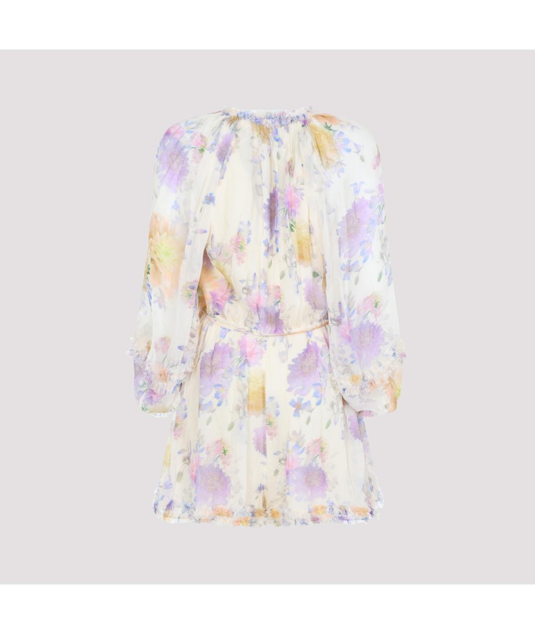 ZIMMERMANN Бежевый вискозный комбинезон, фото 2