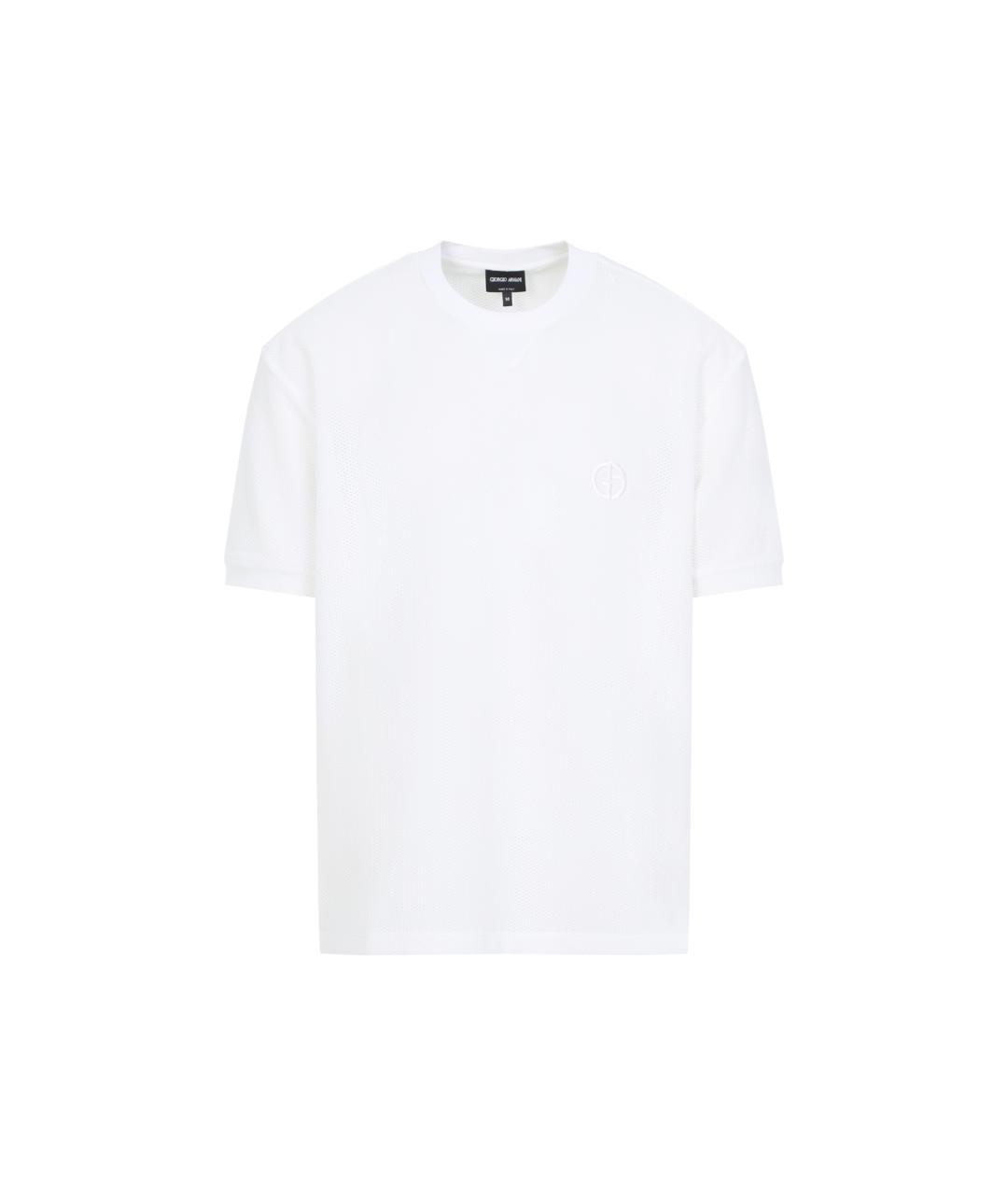 GIORGIO ARMANI Белая футболка, фото 1