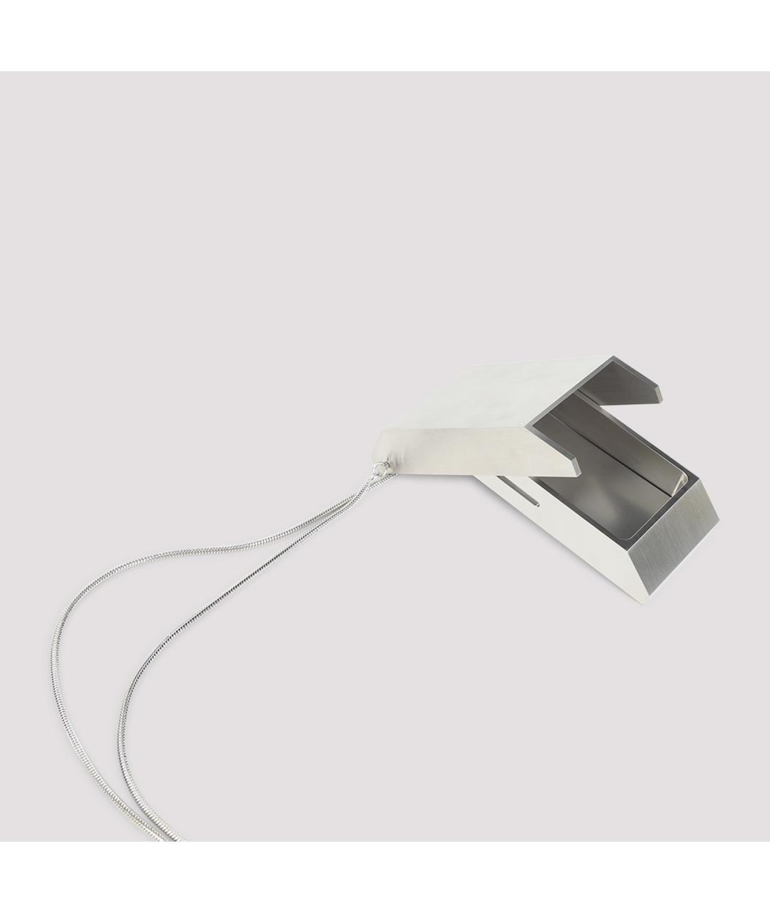 RICK OWENS Серебряная латунная цепочка/подвеска, фото 2