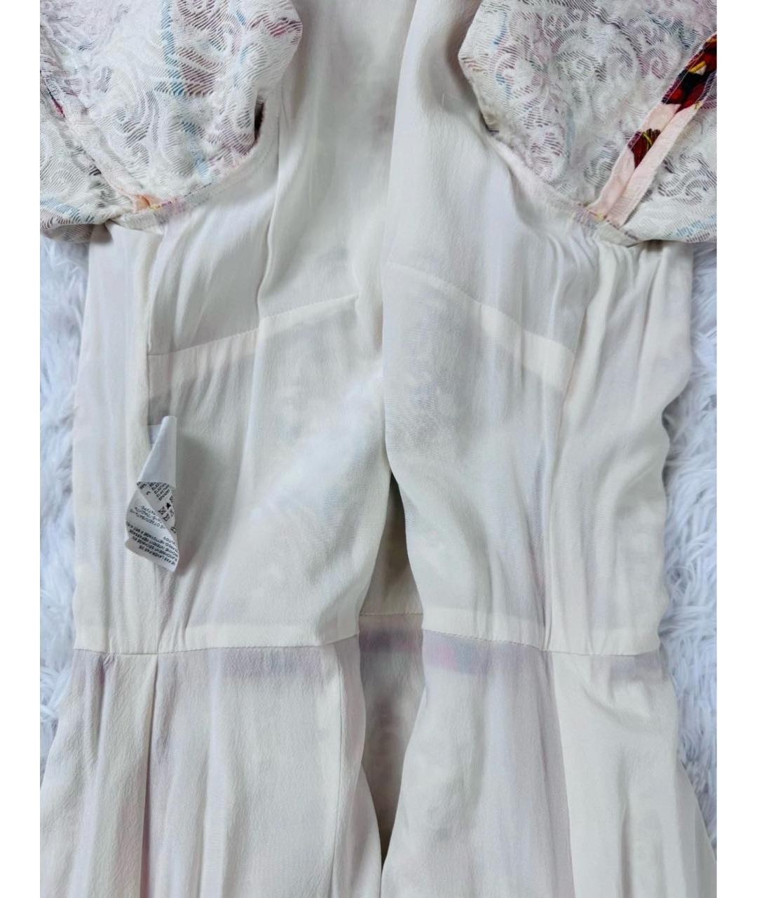 DOLCE&GABBANA Мульти хлопковое вечернее платье, фото 7