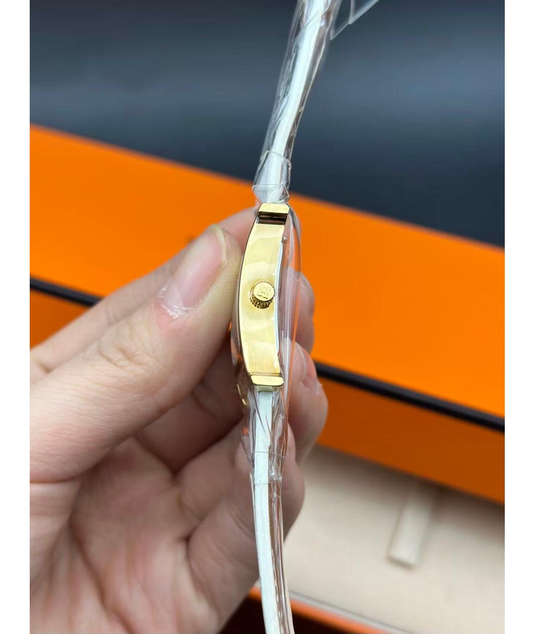 HERMES Золотые часы, фото 3