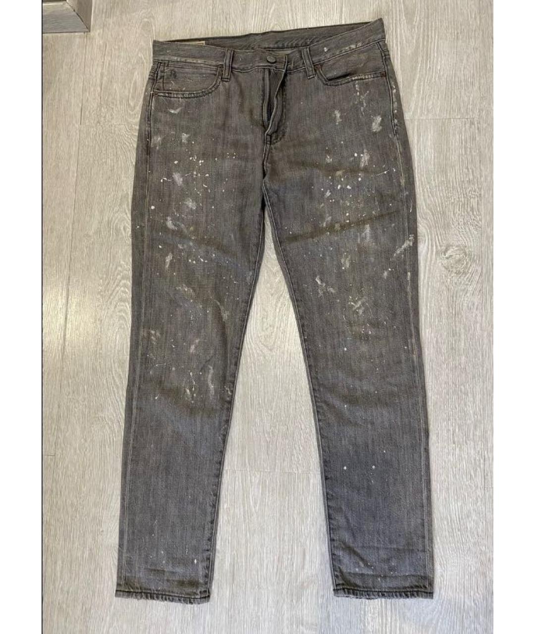 POLO RALPH LAUREN Серые джинсы слим, фото 9