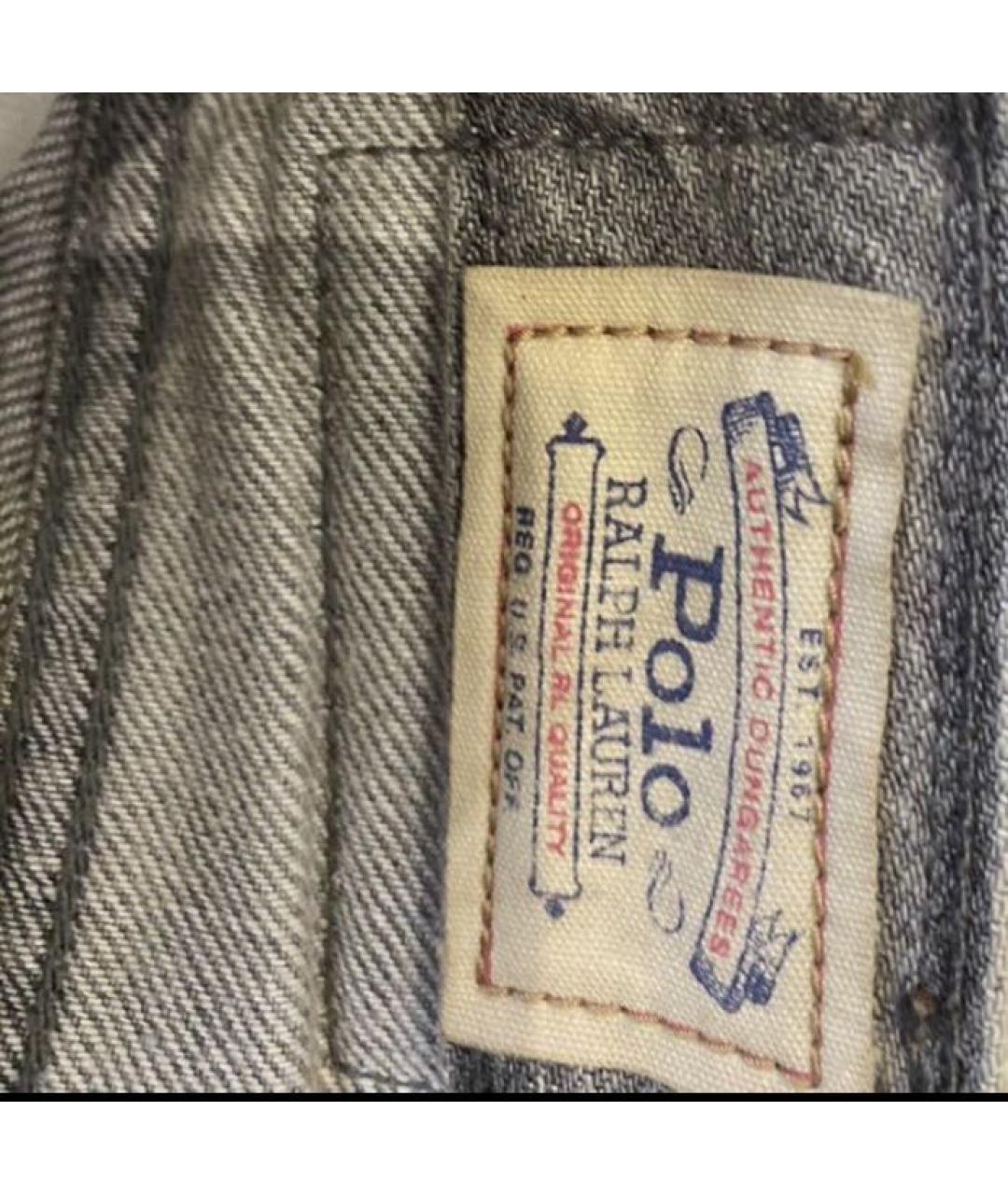 POLO RALPH LAUREN Серые джинсы слим, фото 7