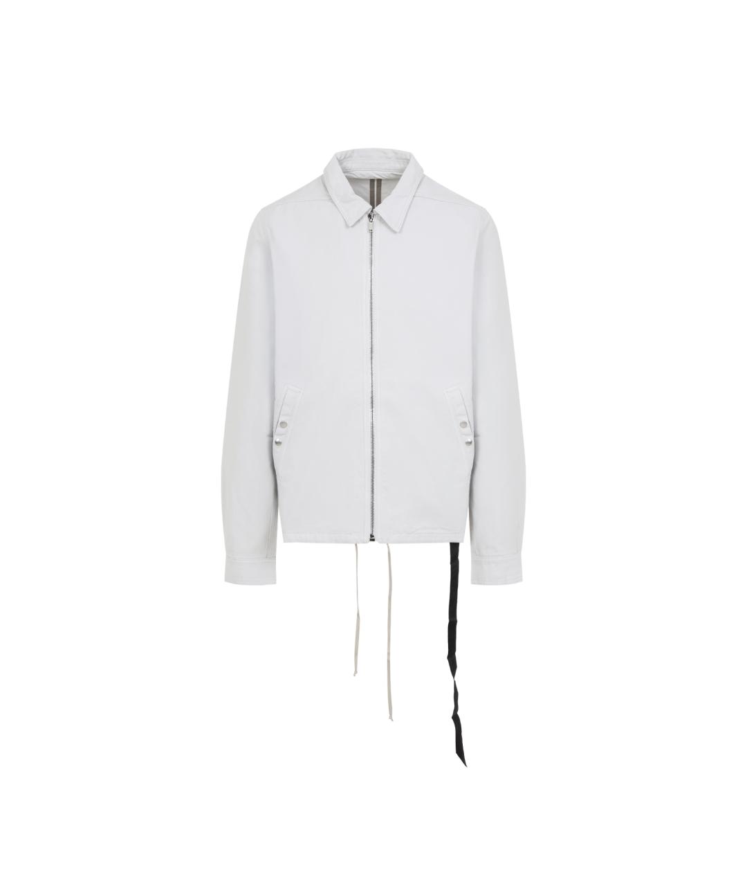 RICK OWENS DRKSHDW Белая хлопковая куртка, фото 1