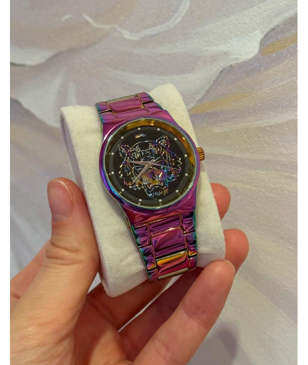 KENZO Мульти металлические часы, фото 6