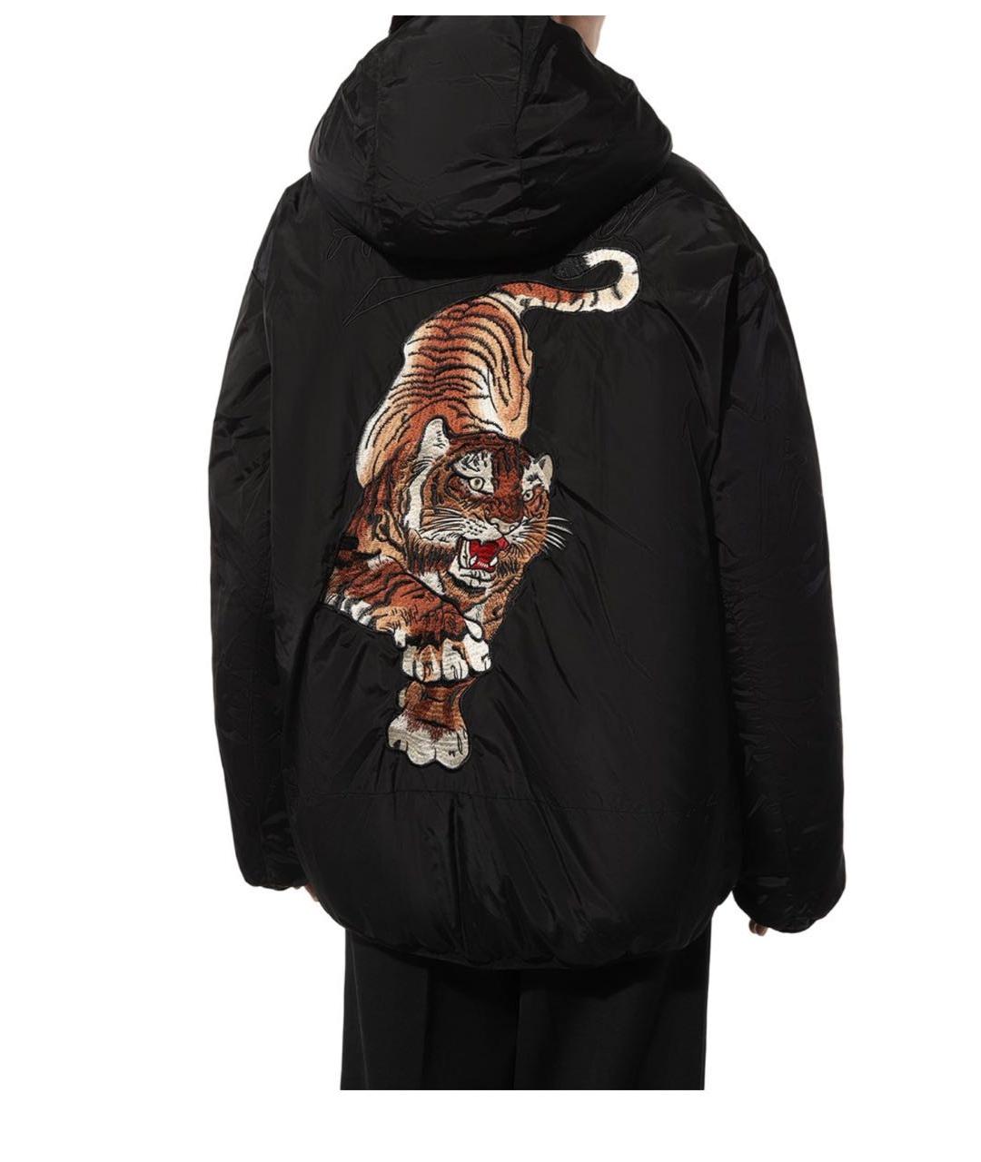P.A.R.O.S.H. Черный полиэстеровый пуховик, фото 3
