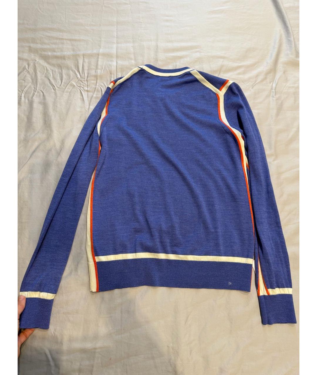 PAUL SMITH Фиолетовый шерстяной джемпер / свитер, фото 3