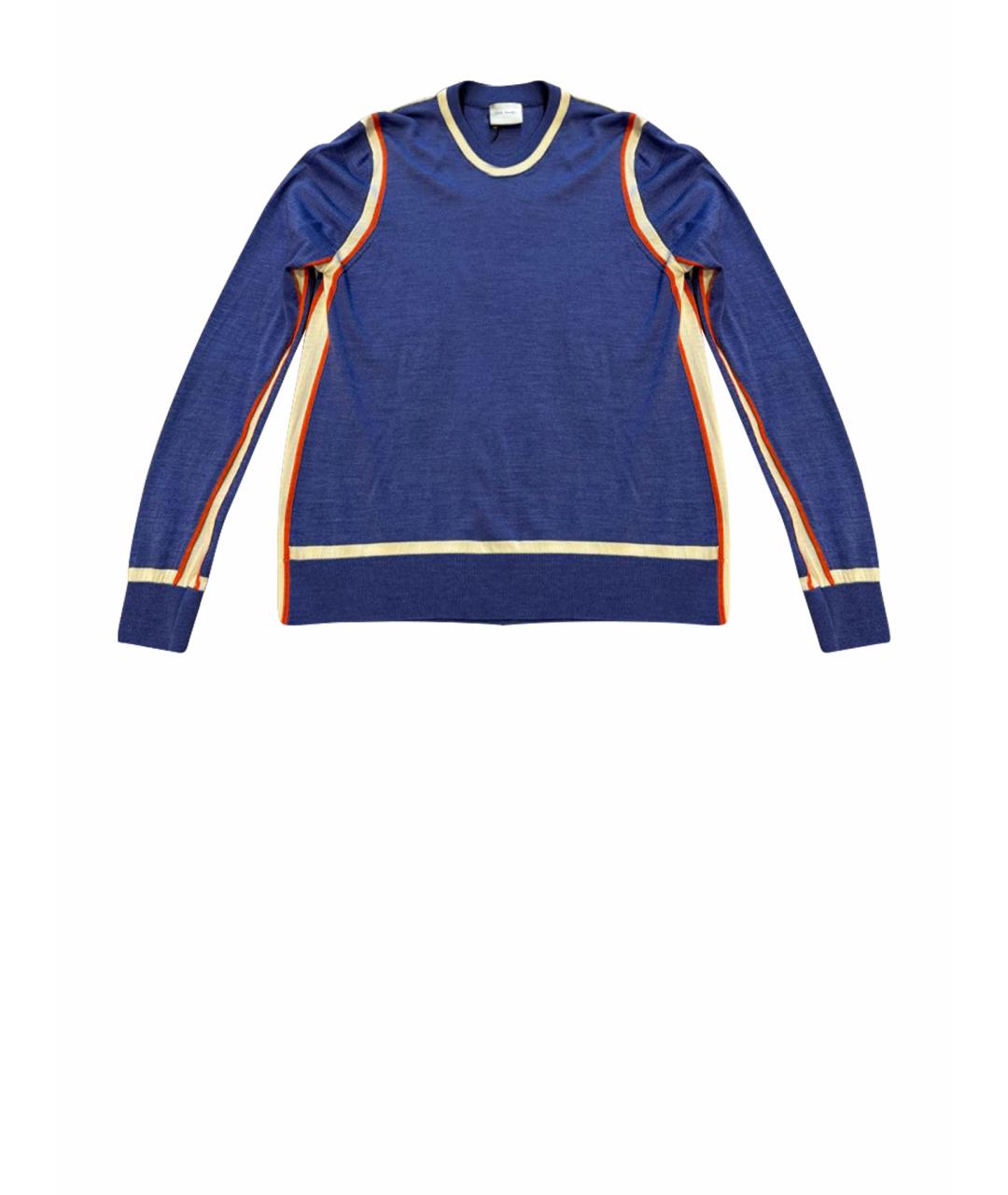 PAUL SMITH Фиолетовый шерстяной джемпер / свитер, фото 1