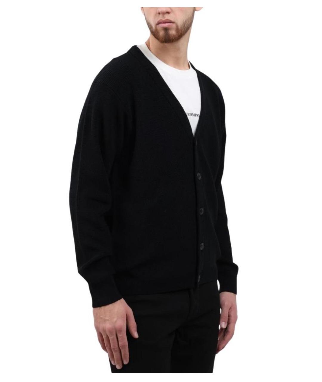 CP COMPANY Черный кардиган, фото 1