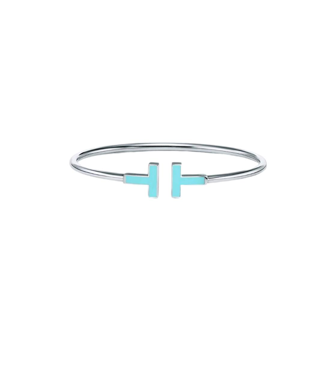 TIFFANY&CO Серебрянный браслет из белого золота, фото 6