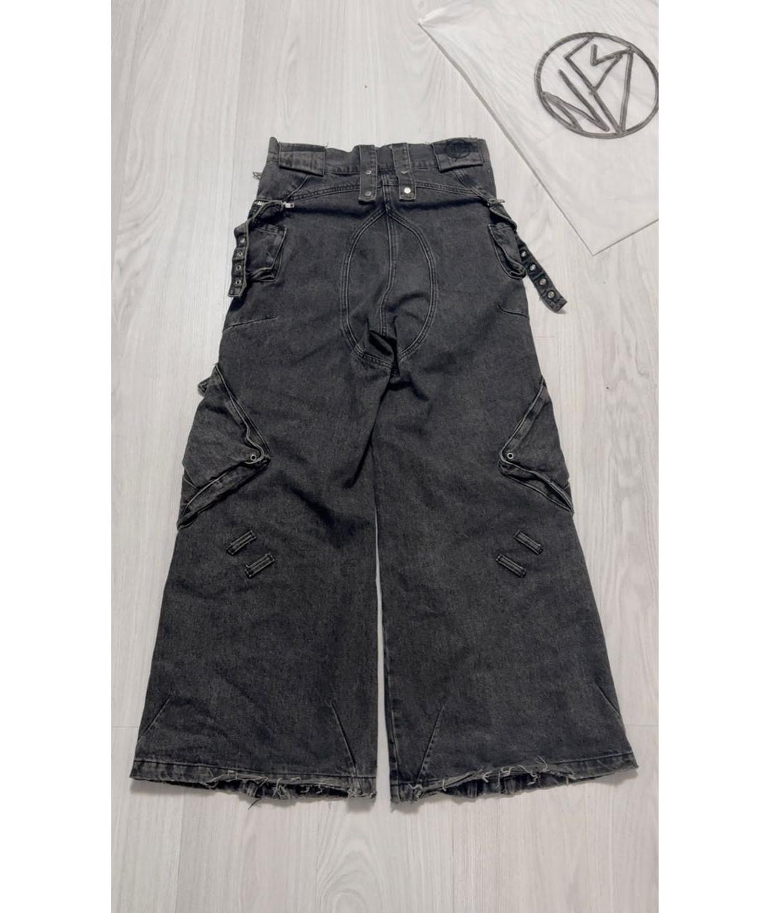 NO/FAITH STUDIOS Серые джинсы, фото 2