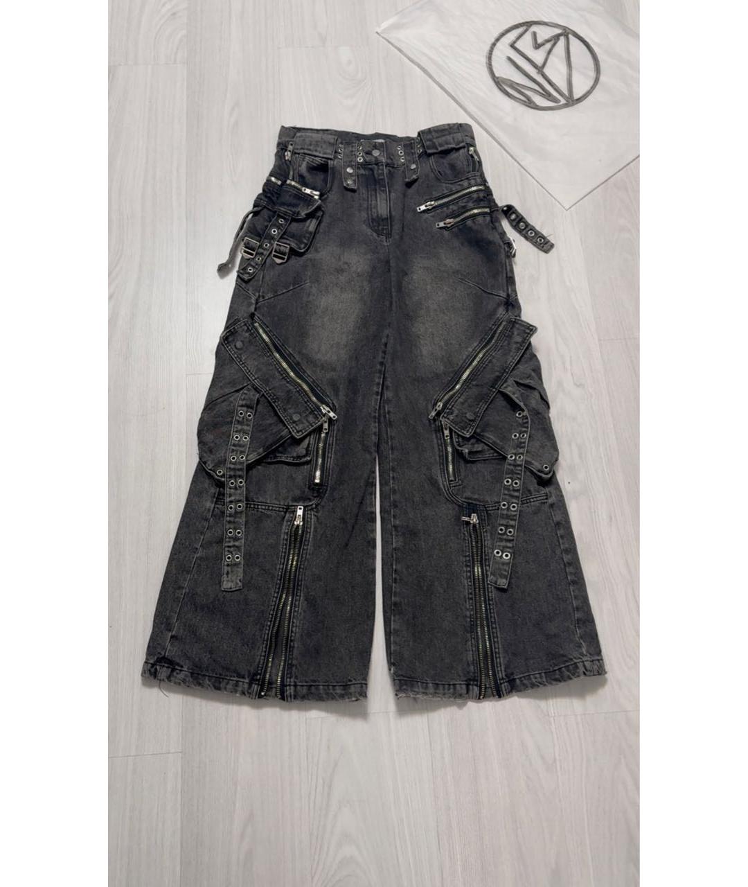 NO/FAITH STUDIOS Серые джинсы, фото 7