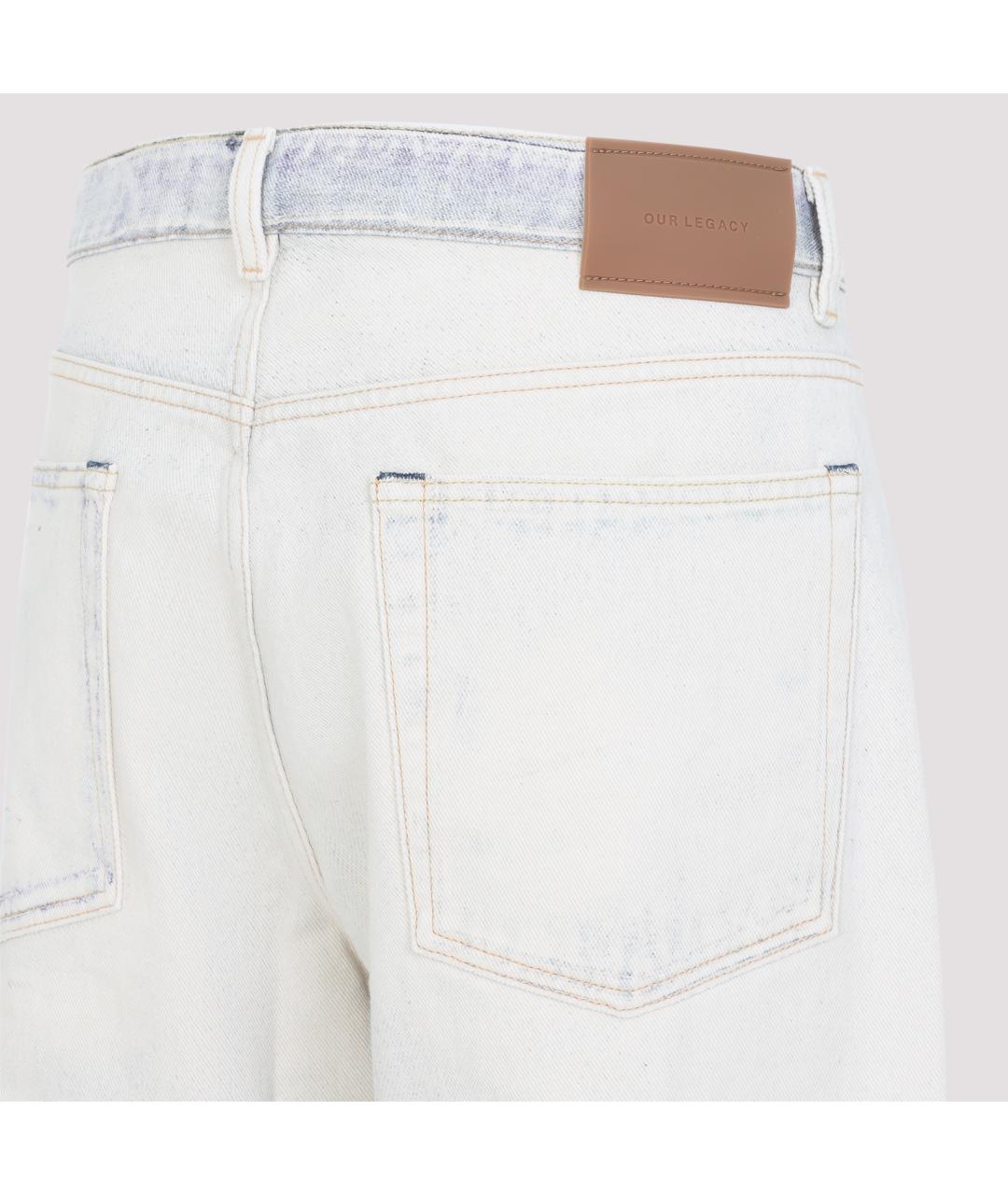 OUR LEGACY Хлопковые прямые джинсы, фото 3