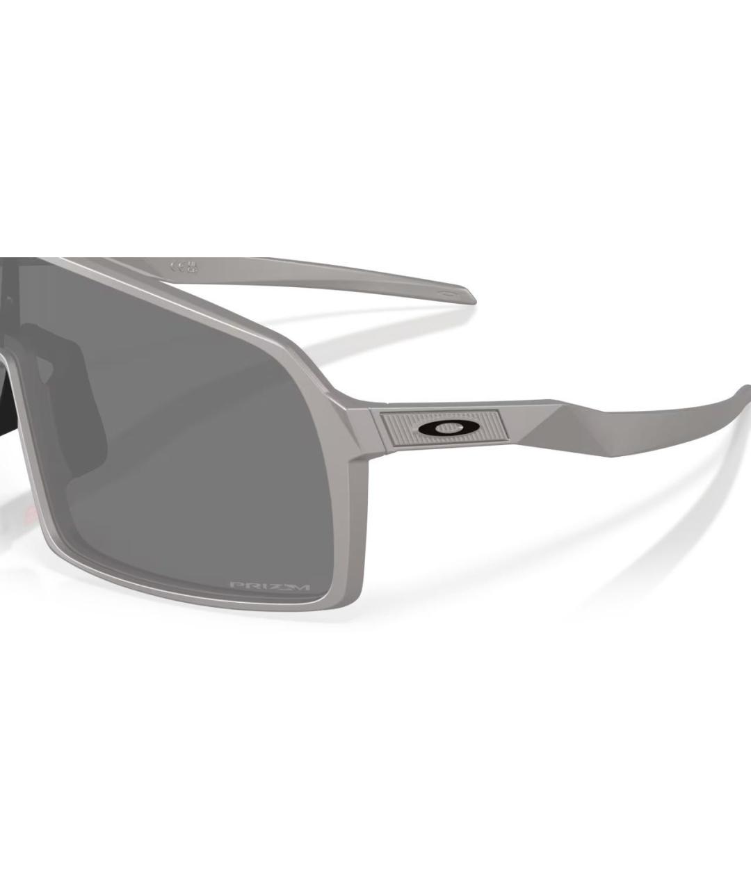 OAKLEY Серые пластиковые солнцезащитные очки, фото 2
