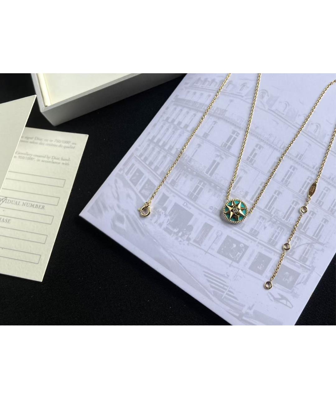 CHRISTIAN DIOR Золотое колье из желтого золота, фото 3