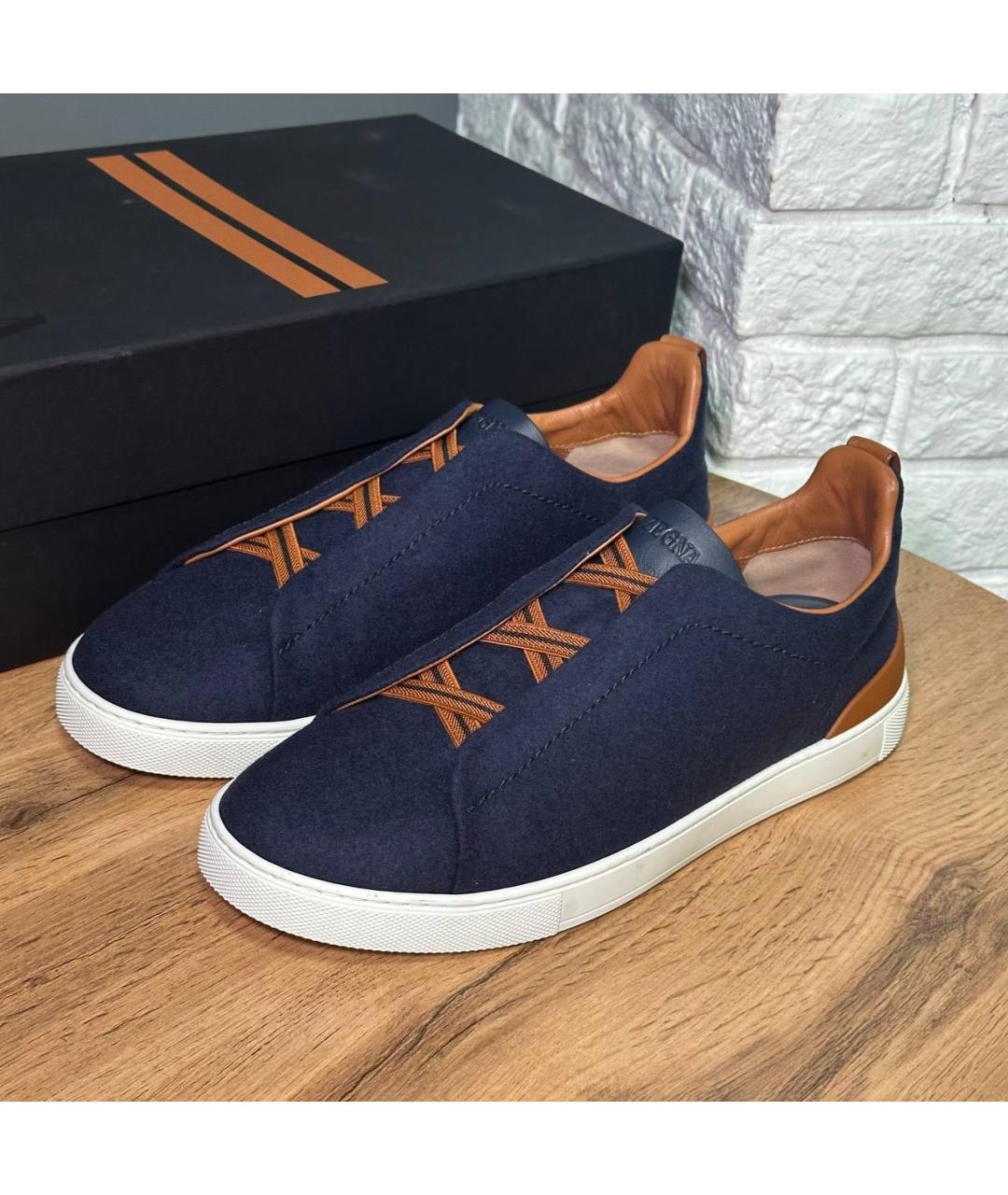 ZEGNA Низкие кроссовки / кеды, фото 3