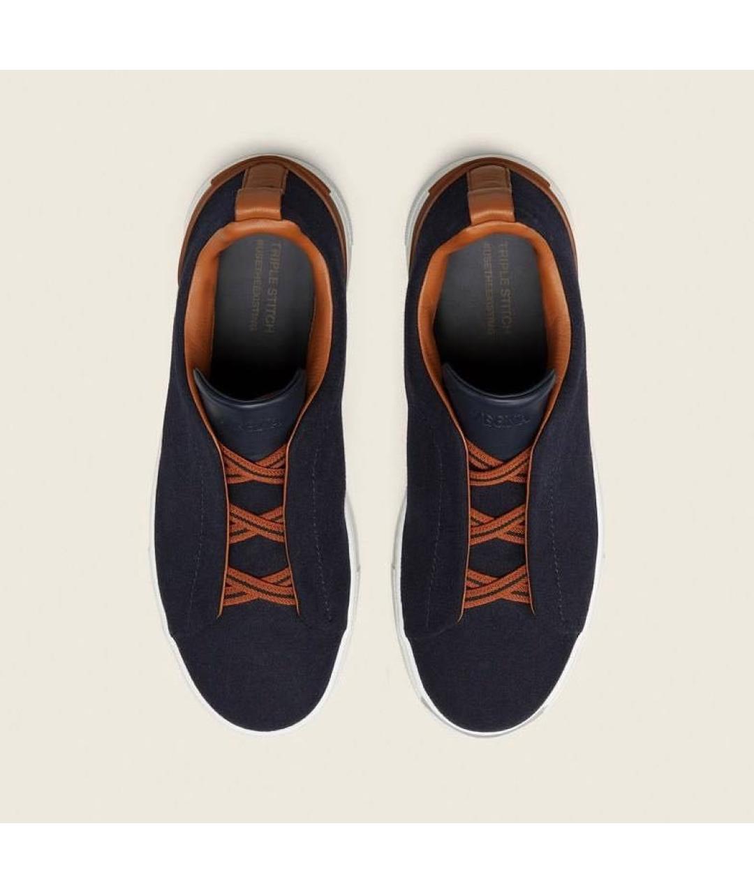 ZEGNA Низкие кроссовки / кеды, фото 4