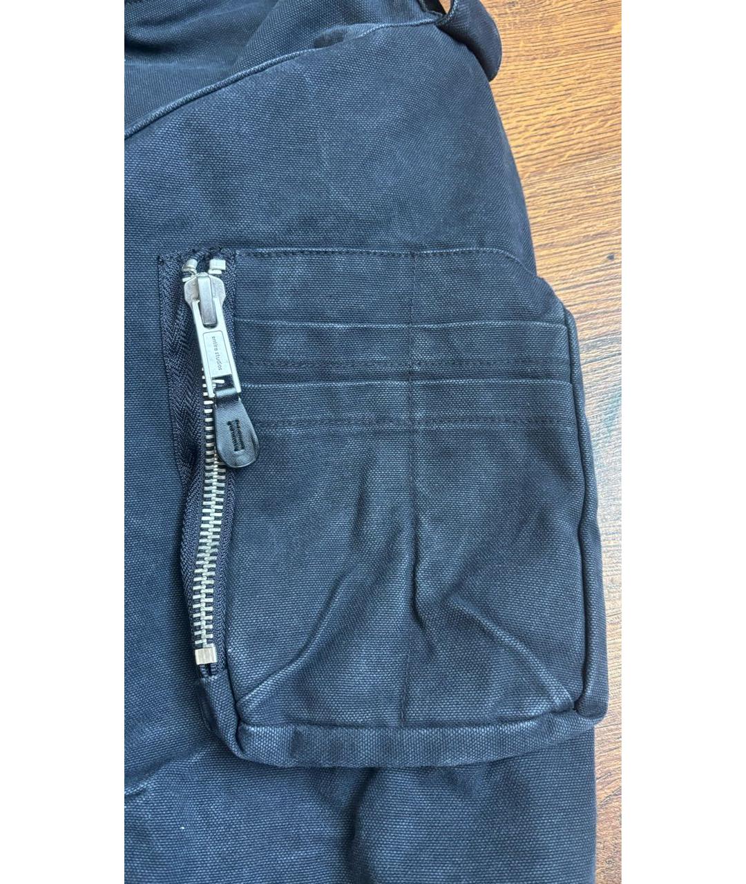 entire studios Темно-синяя хлопковая куртка, фото 7