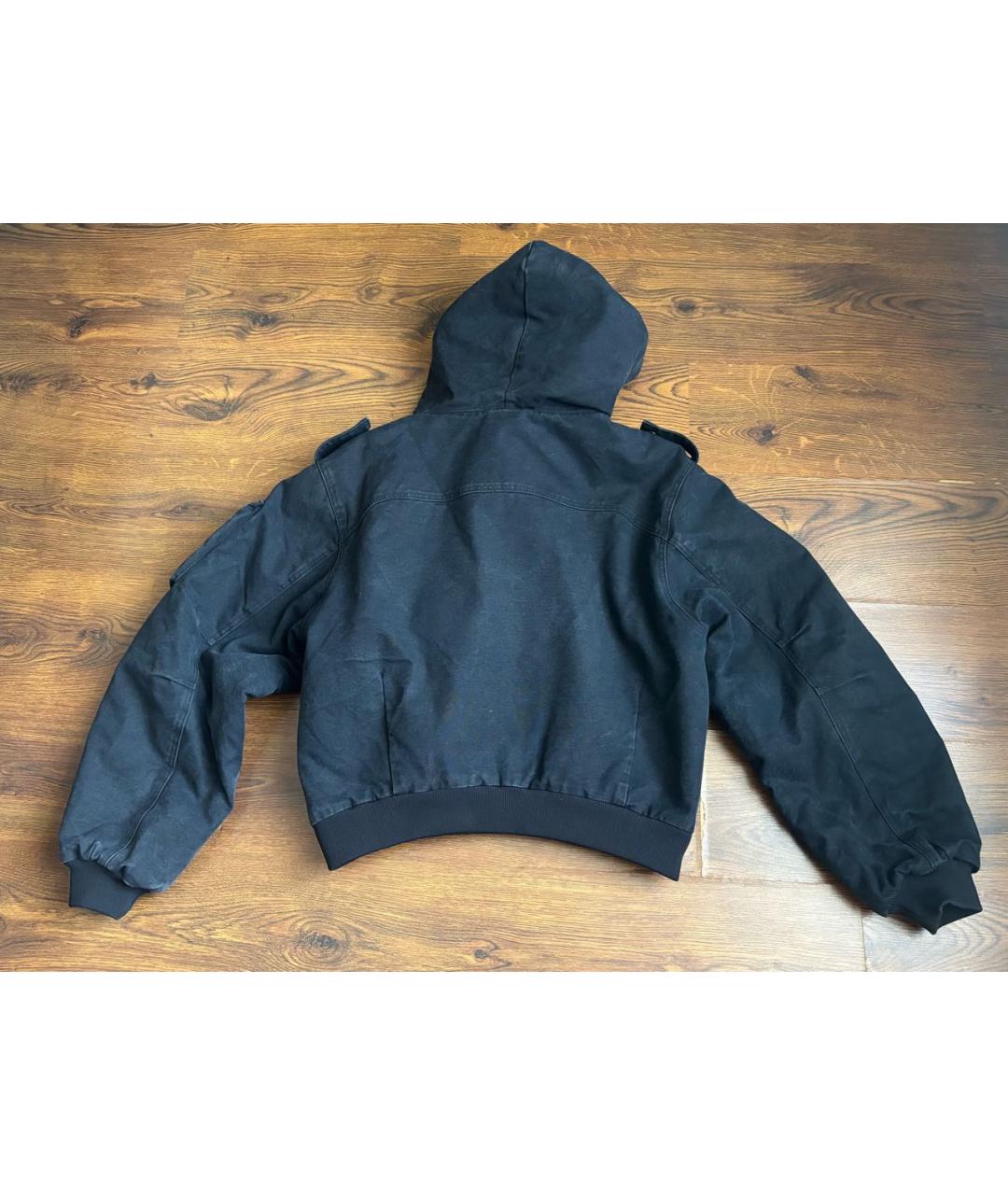 entire studios Темно-синяя хлопковая куртка, фото 2