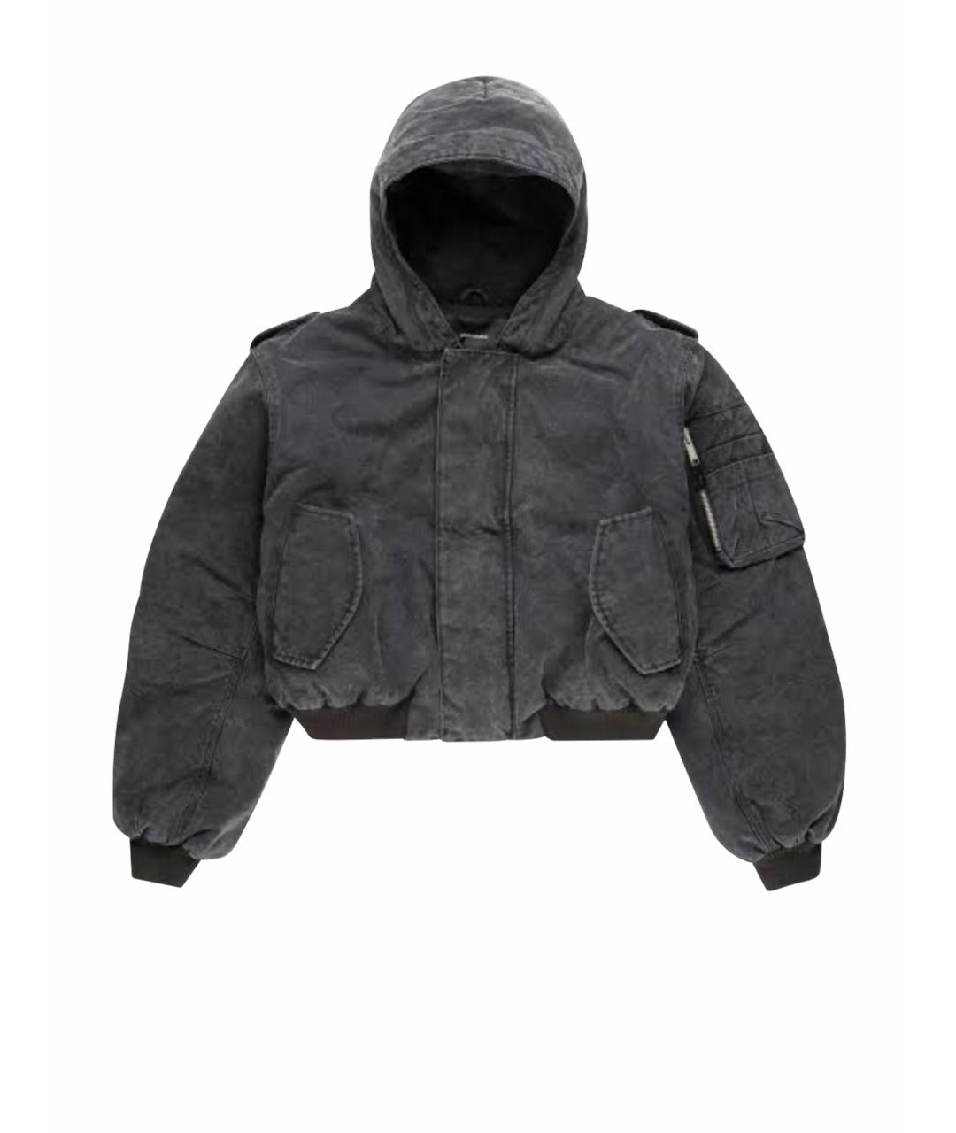 entire studios Темно-синяя хлопковая куртка, фото 1