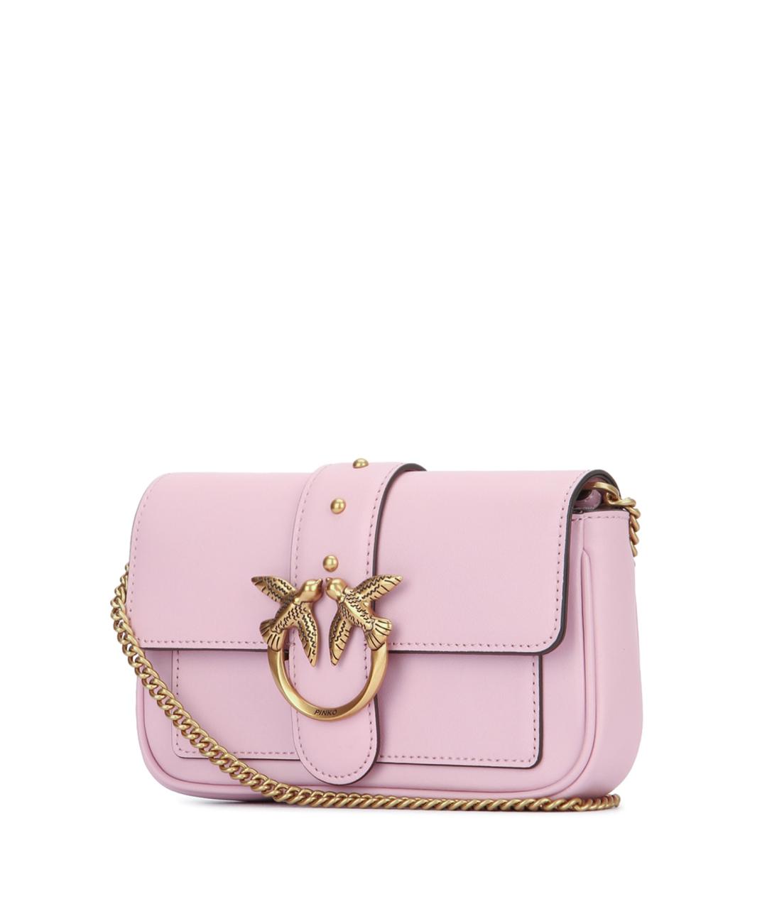 PINKO Розовая сумка через плечо, фото 2