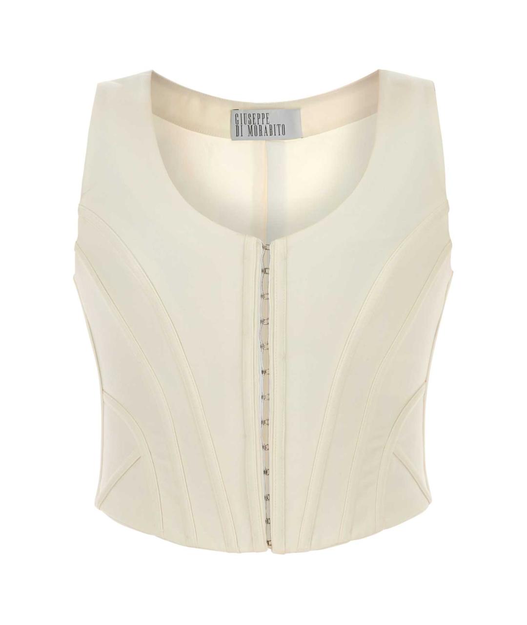 GIUSEPPE DI MORABITO Белый корсеты, фото 1